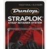 DUNLOP SLS1503BK STRAPLOK STRAP RETAINERS TRADITIONAL - BLACK OXIDE 30197