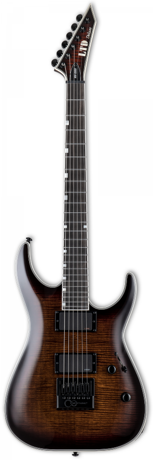 LTD MH-1000 EVERTUNE (Dark Brown Sunburst)